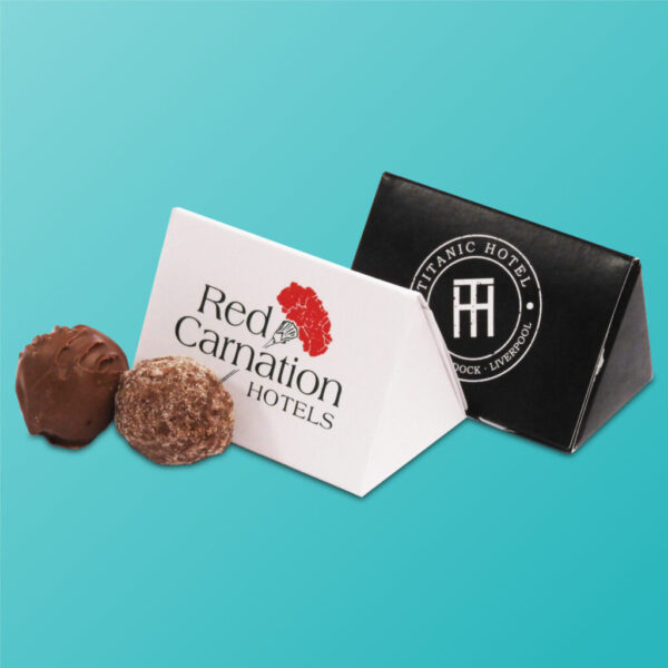 Triangular Prism Truffle Boxes