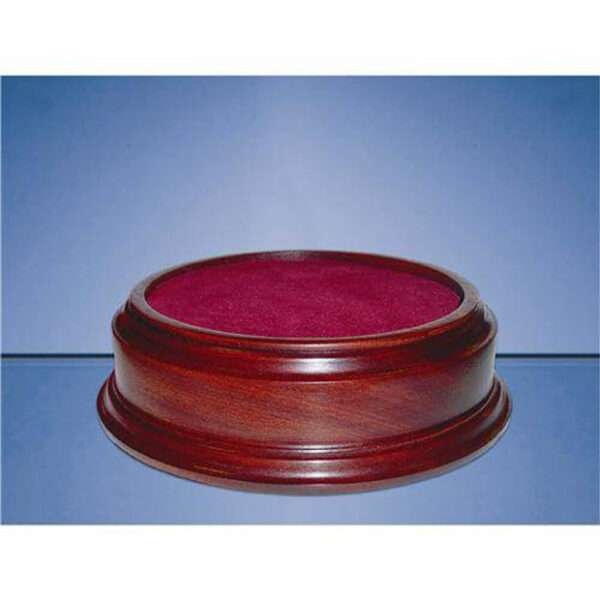 4inchinch Recess Round Mahogany Base
